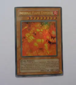 Infernal Flame Emperor SD3-EN001 (Ultra Rare, 1st Edition, Lightly Played / LP) - Image 1
