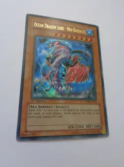 Ocean Dragon Lord - Neo-Daedalus SD4-EN001 (Ultra, 1st, Excellent / VLP) Yugioh - Image 1