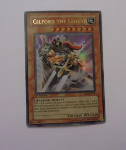 Gilford the Legend SD5-EN001 (Ultra Rare, 1st Ed, Lightly Played / LP) Yugioh - Image 1