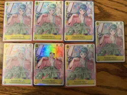 One Piece Kouzuki Hiyori OP06-106 Super Rare TCG Wings of the Captain SR English - Image 1