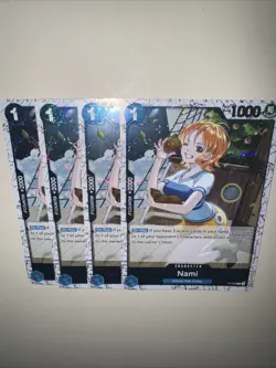 P-053 Nami X4 Playset PRB01 Jolly Roger One Piece Card Game English - Image 5