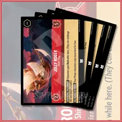 Disney Lorcana TCG: JOLLY ROGER - HOOK'S SHIP x4 Uncommon Into The Inklands - Image 1