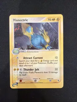 Pokemon Card - Manectric Ruby and Sapphire 9/109 Holo Rare Nm/lp - Image 1
