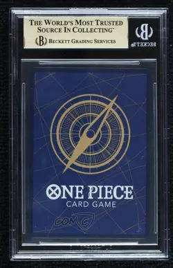2022 One Piece Card Game: Paramount War OP02 SEC Kuzan BGS 9.5 GEM MINT - Image 2