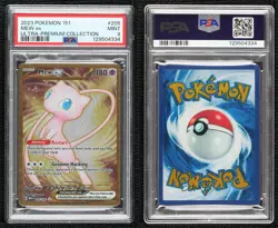 Mew ex (Ultra Premium Collection Metal Card) Pokemon Scarlet & Violet 151 PSA 9 - Image 3