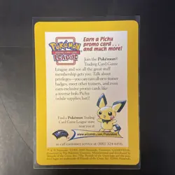 Vintage 2000 Pokemon Neo Discovery Wizards of the Coast Promo Card Pichu & Unown - Image 1