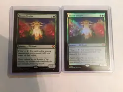 mtg 2 bloom tender from lorwyn 1 foil 1 regular myth card no. 0166 n/m - Image 1