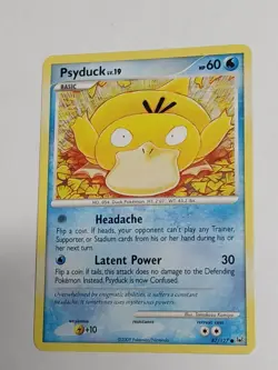 Pokemon TCG Cards Psyduck 87/127 Platinum Non-Holo LP - Image 2