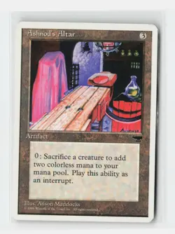 Ashnod's Altar Chronicles Magic The Gathering MTG Card - Image 1
