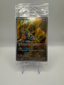 Mimikyu 075 Sv: Scarlet & Violet Promo Cards Holo Factory Sealed - Image 1