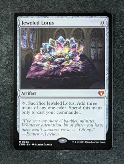 2023 Magic: The Gathering JEWELED LOTUS #0396 Commander Masters Mythic Rare (B) - Image 1