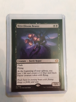 mtg Bitterbloom Bearer Lorwyn Eclipsed Regular n/m never played - Image 1