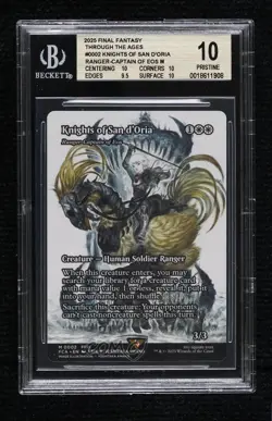 Knights of San d'Oria (Ranger-Captain Eos) Magic Final Fantasy BGS 10 PRISTINE - Image 1