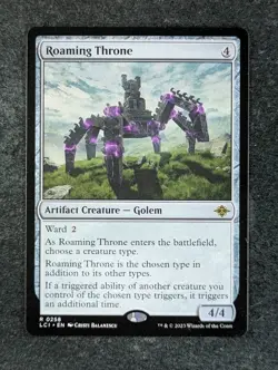 2023 Magic: The Gathering ROAMING THRONE #0258 Lost Caverns of Ixalan Rare ENG - Image 1