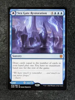 2021 Magic: The Gathering SEA GATE RESTORATION #076/280 Zendikar Rising Mythic - Image 1