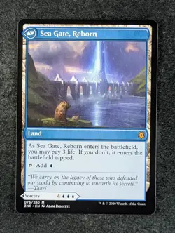 2021 Magic: The Gathering SEA GATE RESTORATION #076/280 Zendikar Rising Mythic - Image 2