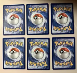 Pokemon Lot of 6 Illustration & Full Art Ultra Rare’s Gengar Wigglytuff Castform - Image 2