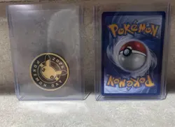 Pikachu 051 /162 Stamped 2026 Pokemon Day 30 Promo TCG With Coin - Image 2