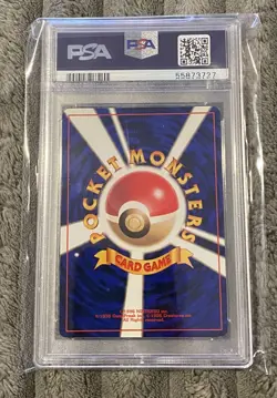 Pokemon PSA 9 MINT 1998 Erika's Vileplume Japanese Gym Heroes Holo Card - Image 2