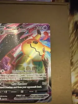 Mimikyu VMAX 069/172 Brilliant Stars Ultra Rare Full Art Pokemon - Image 5
