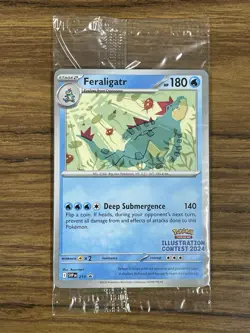 SEALED Pokemon TCG Illustration Contest 2024 Promo Cards - Image 1