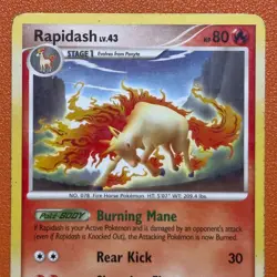 Rapidash 22/100 Stormfront Vintage Pokemon TCG - Image 3