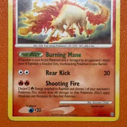 Rapidash 22/100 Stormfront Vintage Pokemon TCG - Image 4