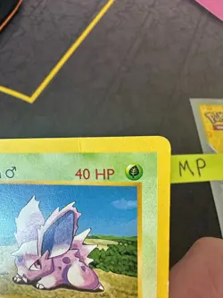 NIDORAN Male Pokemon WOTC 1st Edition Shadowless Base Set 55/102 047💎MP💎 - Image 5