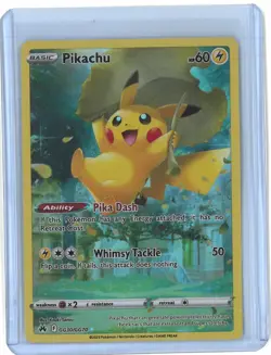 Pokemon TCG Pikachu GG30/GG70 Crown Zenith Gallery Ultra Rare Full Art Holo - Image 1
