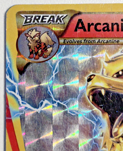 Arcanine BREAK XY180 XY Full Art Black Star Promo Holo Pokemon - MP - Image 2