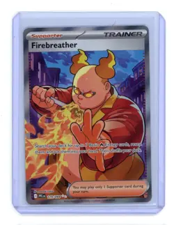 Firebreather 119/094 Ultra Rare Pokemon TCG ME02 Phantasmal Flames PACK FRESH NM - Image 1