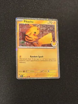 Pikachu Pokemon Day 2026 Holo Promo NM - Official Annual Promo - 051/162 - Image 3