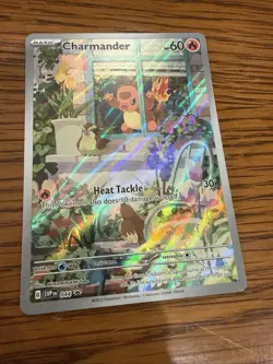 Pokemon 2023 Charmander Obsidian Black Star Promos Full Art #044 - Image 2