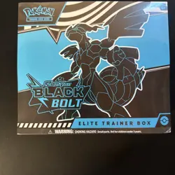 Pokemon Scarlet & Violet Black Bolt Elite Trainer Box (ETB) - Brand New & Sealed - Image 1