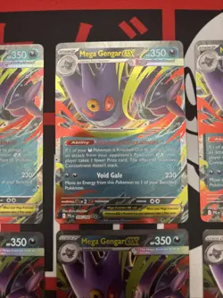 Pokemon TCG Mega Gengar EX Lot 056/094 x6 Phantasmo Flames Ultra Rare NM - Image 3