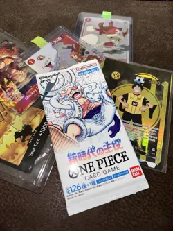 One Piece TCG OP05 Booster Pack Jap New Sealed Awakening - Image 1