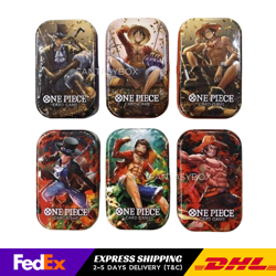 ONE PIECE CARD GAME Mini tin Pack Vol.1 TS-01 Japanese Asian Version (6 Tins) - Image 1