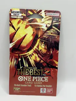 One Piece TCG The Best Vol 2 Premium Booster Pack PRB-02 Eng Ver w/10 Cards 🔥 - Image 1