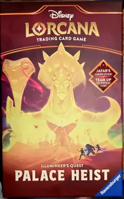Disney Lorcana Illumineer’s Quest Palace Heist Box Sealed New - Image 1