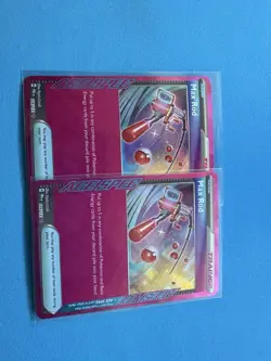 Pokemon TCG Max Rod Prismatic Evolutions Holo Card 116/131 - Image 3