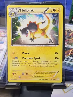 Pokemon Card TCG Heliolisk 30/119 Holo Phantom Forces 2014 NM!! - Image 1