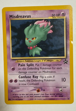Misdreavus 39/53 Wotc Promo Pokemon Card - Image 1