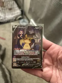 Mimikyu V TG16/TG30 Swsh09: Brilliant Stars Trainer Gallery Holo Pokemon card - Image 2