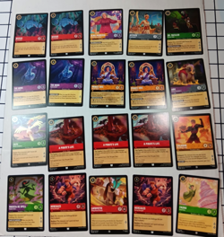 Disney Lorcana TCG Bulk Lot 200 card bundle - Image 1