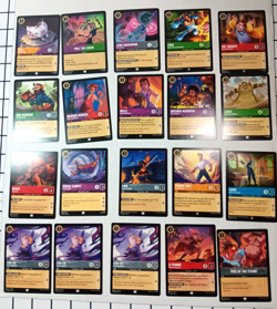 Disney Lorcana TCG Bulk Lot 200 card bundle - Image 5