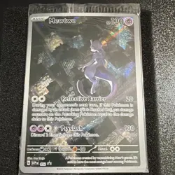 Pokemon Mewtwo 052 Scarlet & Violet Promo Holo Card English Basic 2023 - Sealed - Image 1