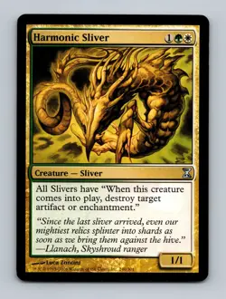 Harmonic Sliver Time Spiral Non-Foil MTG NM - Image 1