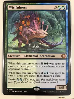 Wistfulness - Lorwyn Eclipsed MTG Regular Mythic #252 NM - Image 1