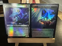 MTG *Timeless Witness Showcase Foil X1 with Foil Token* (NM) Modern Horizons 2 - Image 1