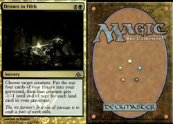 Magic the Gathering -MTG- Drown in Filth Foil - Image 1